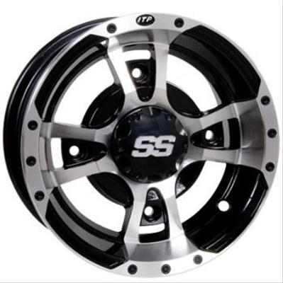 ITP SS112 Sport Wheel - 10x8 - 3+5 Offset - 4/115 - Machined - 10SS13BX