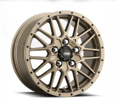 ITP 1522763729B ITP Hurricane Storm Series Bronze Alloy Wheels