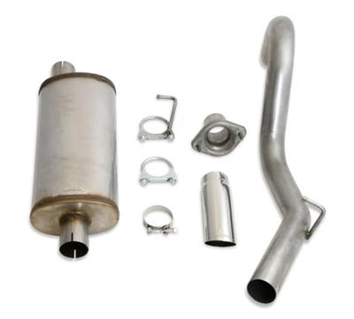 JBA 00-06 Jeep Wrangler TJ 2.5L/4.0L 304SS Single Rear Exit Cat-Back Exhaust thumbnail 2