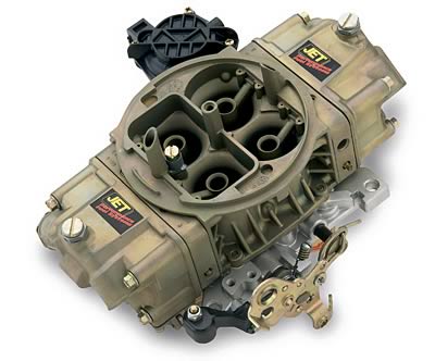 JET Model 4160 Stage 2 750 CFM 4-Barrel Carburetor 3310S2 Carburetor, 2, cfm, 4-Barrel, Square Bore, Vacuum, Single Inlet, Dichromate, Each