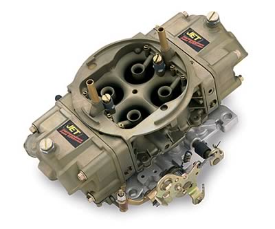 JET Model 4150 Stage 2 750 CFM 4-Barrel Carburetor 4779S2 Carburetor, 2, cfm, Square Bore, Dual Inlet, Dichromate, Each