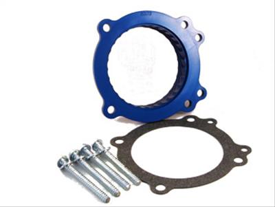 JET Powr-Flo Throttle Body Spacers 62173 Spacer, Powr-Flo, Aluminum, Blue Anodized, Dodge, Ram, 4.7L Modular, Each