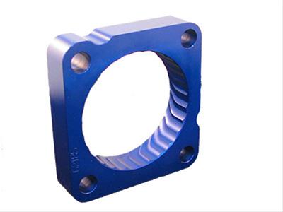JET Powr-Flo Throttle Body Spacers 62185 Spacer, Powr-Flo, Aluminum, Blue Anodized, Acura®, Honda®, Each