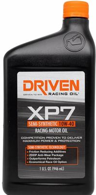 Driven Racing Oil 01706 Driven Racing Oil XP7 Semi-Synthetic