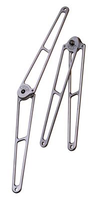 JOES Racing Products Hood Supports 12000 Lift Supports, Hood, 6061-T6 Billet Aluminum, Natural, Pair