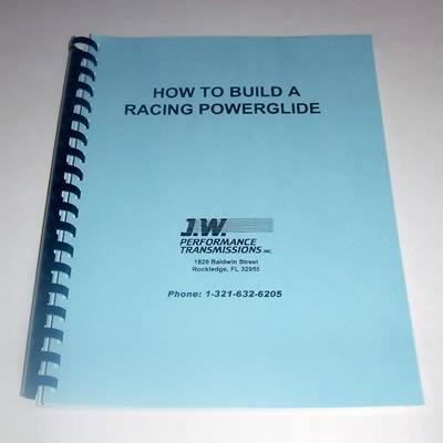 J.W. Performance Transmissions 92077 J.W. Performance How to Build 