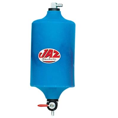 Jaz Products Overflow Tanks 600-025-11 Tank, 1 qt., Round, Polyethylene, Blue, 1/4 in. Hose Barb Inlet, Universal, Each thumbnail 2