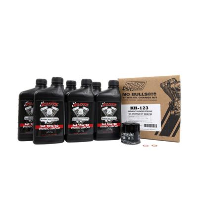 Klotz KH-123 Klotz Synthetic Basic V-Twin Oil Service Kits
