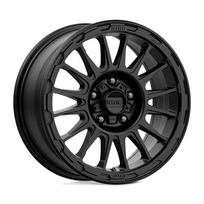 KMC KM54279050718 KMC KM542 Impact Series Satin Black Wheels
