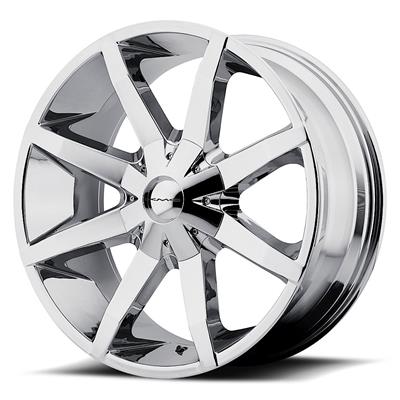 KMC KM65122935215 KMC KM651 Slide Chrome Wheels | Summit Racing