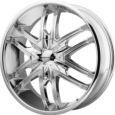 KMC KM67824904215 KMC KM678 Splinter Chrome Wheels | Summit Racing