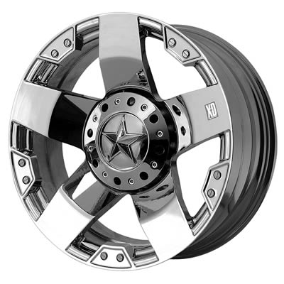KMC XD77524287244 KMC XD775 Rockstar Chrome Wheels | Summit Racing