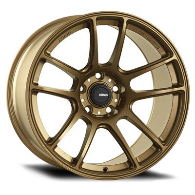 Konig Heliogram Matte Bronze Wheels | Summit Racing