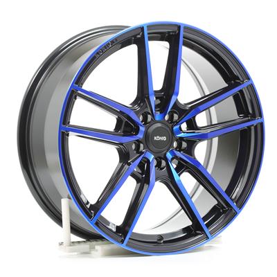 Konig Wheels MY8850843F Konig Myth Gloss Black Wheels with