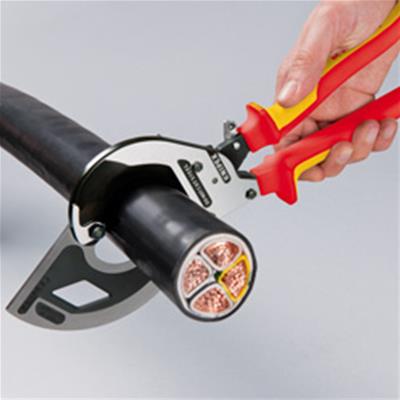 Knipex 95 32 320 Knipex Cable Cutters with 3-Stage Ratchet