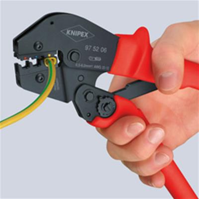 Knipex 97 52 13 Knipex Crimping Pliers (Also for 2-Hand Use