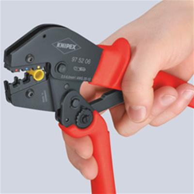 Knipex 97 52 13 Knipex Crimping Pliers (Also for 2-Hand Use