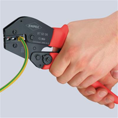 Knipex 97 52 13 Knipex Crimping Pliers (Also for 2-Hand Use