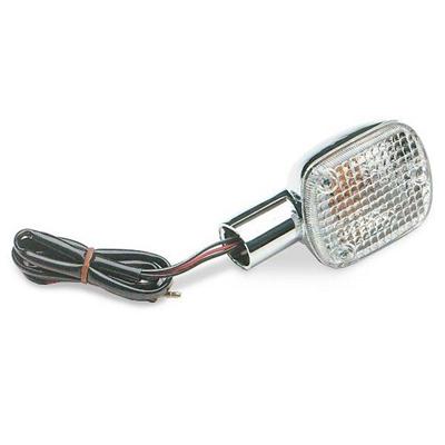 K /& S Front Left Turn Signal Assembly w//Amber Lens 25-1242