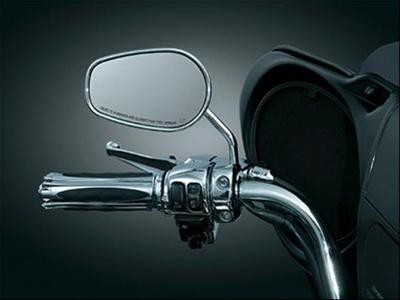 Kuryakyn Mirror Stem Extenders 1444 Extenders, Steel, Chrome Plated, Pair thumbnail 3