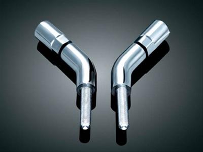 Kuryakyn Mirror Stem Extenders 1444 Extenders, Steel, Chrome Plated, Pair