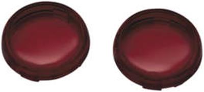 Kuryakyn LED Accent Lights 424892 Lighting & Instrument Lenses for Bullet Style Turn Signals BULLET STYLE LENS H-D RED