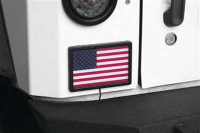 Kuryakyn LED Accent Lights 430017 Lighting & Instrument Freedom Flag FREEDOM FLAG 4" X 6" CHR thumbnail 2