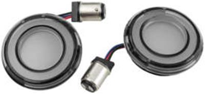 Kuryakyn Tracer LED Turn Signal Conversions 424869 Lighting & Instrument Inserts TRACER T.S. WHT/AMB SMK thumbnail 3