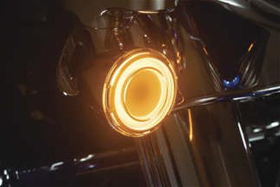 Kuryakyn LED Accent Lights 424871 Lighting & Instrument Tracer Turn Signal Inserts TRACER T.S. AMB/AMB SMK thumbnail 2