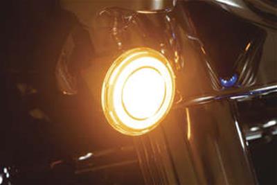 Kuryakyn LED Accent Lights 424871 Lighting & Instrument Tracer Turn Signal Inserts TRACER T.S. AMB/AMB SMK thumbnail 3
