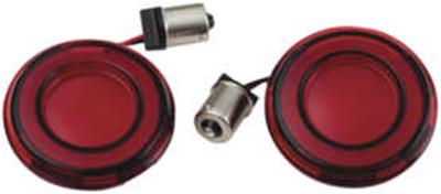 Kuryakyn LED Accent Lights 424874 Lighting & Instrument Tracer Turn Signal Inserts TRACER T.S. RED RED 1156 thumbnail 3