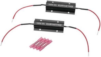 Kuryakyn Powersports Light Bulb Load Resistor Kits 504999 Electrical Equalizer ALUM LOAD EQUALZRS-100 WATT