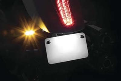 Kuryakyn License Plate Mounting Brackets 424885 Lighting & Instrument Custom Rear Turn Signal and Mount for Scout REAR TS & LP MOUNT SCOUT thumbnail 2