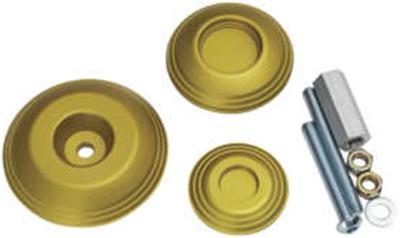 Kuryakyn Powersports Axle Sliders 505092 Body Lodestar Rear LODSTR REAR AXL SLDRS-BMW-GOLD thumbnail 3