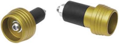Kuryakyn Powersports Axle Sliders 424860 Body Lodestar Rear LODESTAR REAR AXLE SLIDER GOLD thumbnail 2