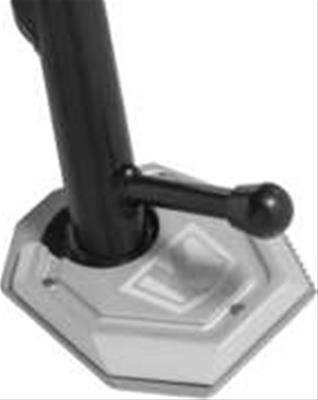 Kuryakyn Kickstand Pads 430028 LODESTAR KICKSTAND SHOE SILVER thumbnail 2