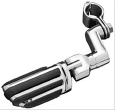 Kuryakyn Offset Highway Pegs 4436 Pegs, Steel, Chrome, Pilot Style, Hardware Included, Pair