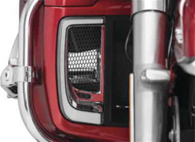 Kuryakyn Grille Moldings 420487 SOLID PLATES TRACER RAD GRILLS