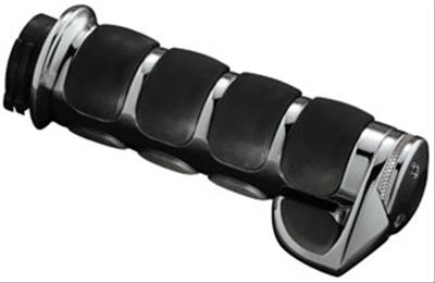Kuryakyn ISO Throttle Bosses 6250 Motorcycle Boss, Style, Chrome, Each thumbnail 2