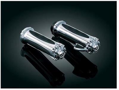 Kuryakyn Zombie Throttle Bosses 6286 Assist, Boss, Aluminum, Chrome, Each