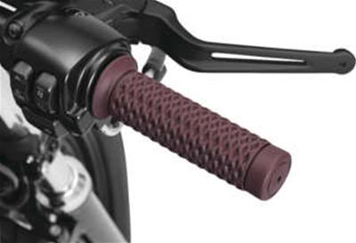 Kuryakyn Grips 485233 BRAAAP GRIPS 1" RED