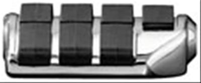 Kuryakyn ISO Pegs 7963 Foot Pegs, ISO, Dually Style, Steel, Chrome, Pair