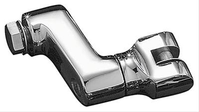 Kuryakyn Cruise Peg Mounts 7996 Foot Mounts, Offset, Steel, Chrome, Pair