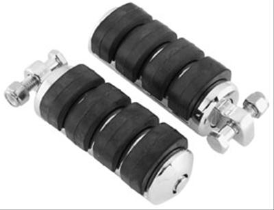 Kuryakyn ISO Pegs 8002 Foot Pegs, ISO, Large Style, Steel, Chrome, Harley-Davidson®, Pair