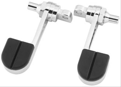 Kuryakyn Replacement ISO Stirrup Arms 8074 Arms, ISOStirrups without Pegs, Multi-Fit, ISO-Stirrups, Right and Left, Chrome, Pair