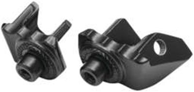 Kuryakyn Foot Control Components 424862 Controls Splined Peg Adaptors for Adventure Bikes SPLINED PEG ADAPTER BMW BLK thumbnail 4