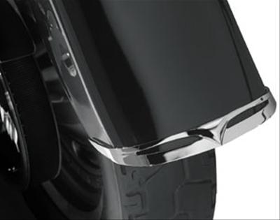 Kuryakyn Fender Tips 9015 Tips, Plastic, Chrome, Harley-Davidson®, Each