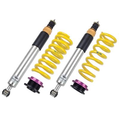 KW Variant 2 Coilover Kits 15225005 Springs/Struts, 2, Natural/Yellow, Front and Rear, Mercedes-Benz, Passenger Car, Kit