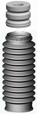 KYB Shocks & Struts Strut Boots Front FORD Freestar 2004-07 FORD Windstar 1999-03 MERCURY Monterey (