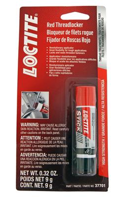 Loctite 37701 Loctite Red Threadlocker Sticks | Summit Racing